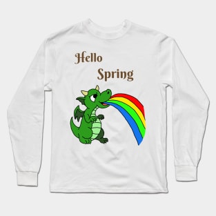 Hello spring Long Sleeve T-Shirt